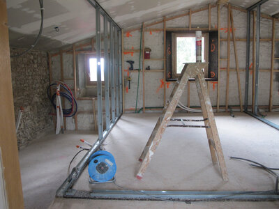 Chantier maison de Colette, juin, juillet 2014, IMG_0823