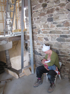 Chantier maison de Colette, juin, juillet 2014, IMG_0837