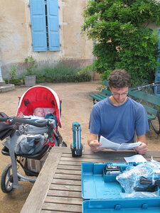 Chantier maison de Colette, juin, juillet 2014, IMG_0868