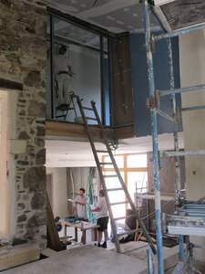 Chantier maison de Colette, juin, juillet 2014, IMG_0872