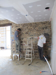 Chantier maison de Colette, juin, juillet 2014, IMG_0875
