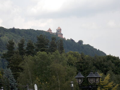 Les châteaux(Le Haut-Koenigsbourg,le Hagueneck(au dessus de Wettolsheim) vue des 3 châteaux depuis Wettolsheim ,Le Wineck(Katzenthal),Le Ulric et le Griesbech(Ribeauvillé)et vue du Haut-ribeaupierre(depuis le Ulric c est le château tout en haut on voit juste un peu sa tour) , DSCN1378