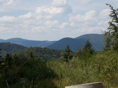 Les châteaux(Le Haut-Koenigsbourg,le Hagueneck(au dessus de Wettolsheim) vue des 3 châteaux depuis Wettolsheim ,Le Wineck(Katzenthal),Le Ulric et le Griesbech(Ribeauvillé)et vue du Haut-ribeaupierre(depuis le Ulric c est le château tout en haut on voit juste un peu sa tour) , DSCN1379