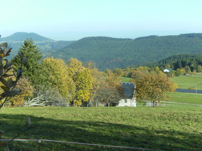 Hauteur d'aubure et Col  Oberlauchen et route des crêtes, 