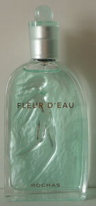Miniatures de parfum, AA Flacon factice Rochas_Fleur d’eau 16 7cm