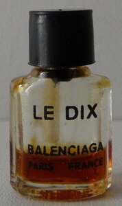 Miniatures de parfum, Balenciaga_Le dix SB 2 75cm M 1