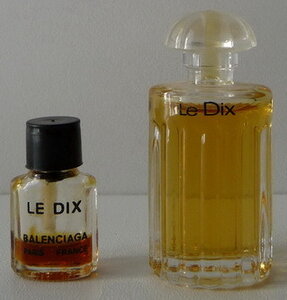 Miniatures de parfum, Balenciaga_Le dix SB 2 75cm M 2 tailles pour comparer