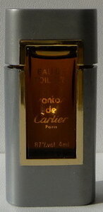 Miniatures de parfum, Cartier_Santos SB EDT 5 7cm 4 ml M avec or M 1