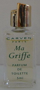 Miniatures de parfum, Carven_Ma griffe SB PDT 5 55cm 5ml M