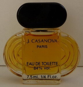 Miniatures de parfum, Casanova_J. Casanova SB EDT 5cm 7 5ml M