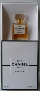 Miniatures de parfum, Chanel_N° 5 AB P 1 5ml M B