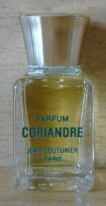 Miniatures de parfum, Couturier_Coriandre SB P 3 3cm M