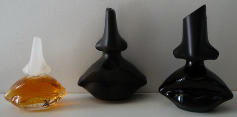 Miniatures de parfum, Dali_Pour comparer les tailles