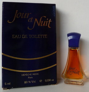 Miniatures de parfum, Depeche mode_Jour et nuit AB EDT 6 1cm 5ml B M