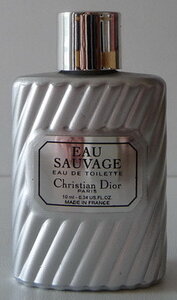 Miniatures de parfum, Dior_Eau sauvage SB EDT 5 8cm 10ml M tout argent
