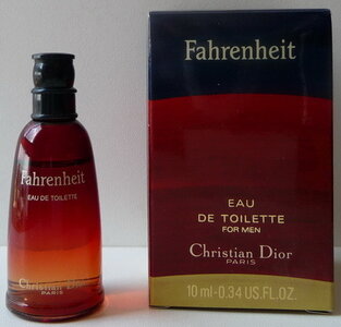 Miniatures de parfum, Dior_Fahrenheit AB EDT 10ml M B