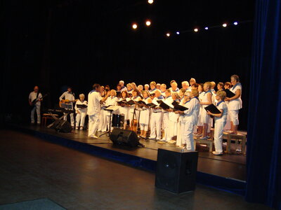 Photos du concert de la chorale Choeur dAlbret de Soustons dans le cadre des fêtes 2014 le lundi 04 août, DSC05787