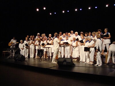 Photos du concert de la chorale Choeur dAlbret de Soustons dans le cadre des fêtes 2014 le lundi 04 août, DSC05798