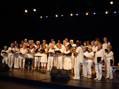 Photos du concert de la chorale Choeur dAlbret de Soustons dans le cadre des fêtes 2014 le lundi 04 août, DSC05799