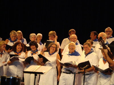 Photos du concert de la chorale Choeur dAlbret de Soustons dans le cadre des fêtes 2014 le lundi 04 août, DSC05800
