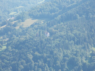 Châteaux de Kaysesberg(68) Et châteaux Ortenbourg et Rammstein (67) pres de Scherwiller) et vue sur le Haut-koenigsbourg ET l'Altmattkopf (pres du Gaschney, DSCN1546