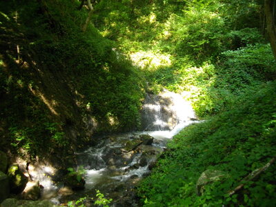 CIRCUIT DU ROUX ET DE COMBELOUP, Torrent avant les Vignasses