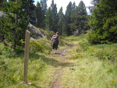 LA CROIX DE CHAMROUSSE, Descente de Chamrousse, vers la cote 2000