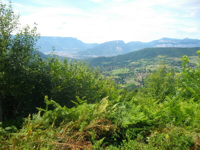 CIRCUIT DES MARAIS DE SEIGLIERES, Vue de la table d'orientation des Seiglières