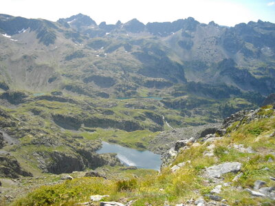 LE GRAND COLON, Le lac Merlot, vu du Grand Colon