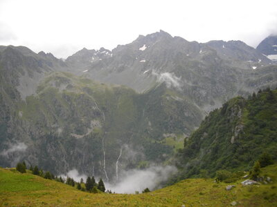 POINTE DE LA SITRE, Les cascades de Boulon