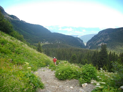 CIRCUIT DE LA VALETTE 14/08/2014, Montée vers le lac Fourchu