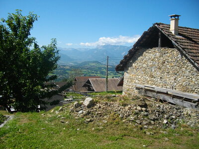 CIRCUIT D' HERBEYS 17/08/2014 : Randonnée VTT (Contreforts de Belledonne) : 20 km, 2 h 54 à 6.8 km/h de moyenne, 678 m dedénivellation positive cumulée, parcours assez difficile. Météo : beau temps. Participant : Marcel, Hameau de la Côte