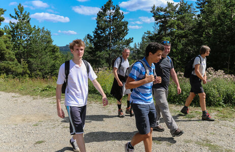 1ère randonnée dans la forêt, Motivés 