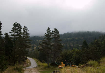 Randonnée Laup Froid - Pyramide, Brouillard sur Laup