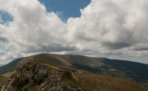 Randonnée Laup Froid - Pyramide, Crêtes entourant Valdrôme