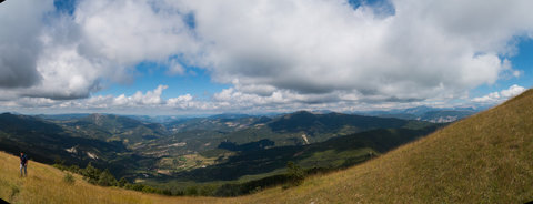 Randonnée Laup Froid - Pyramide, Panorama 1