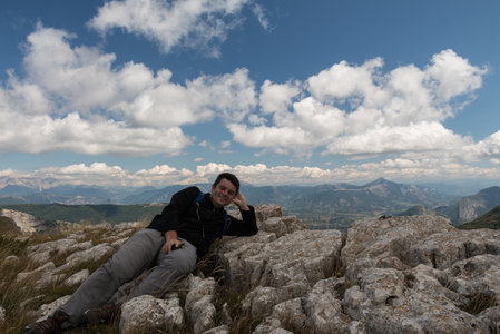 Randonnée Laup Froid - Pyramide, Pose de star 