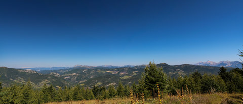 Randonnée Sapinière de Sarcena - Laup Froid, Panorama 1