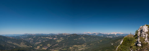Randonnée Sapinière de Sarcena - Laup Froid, Panorama 5
