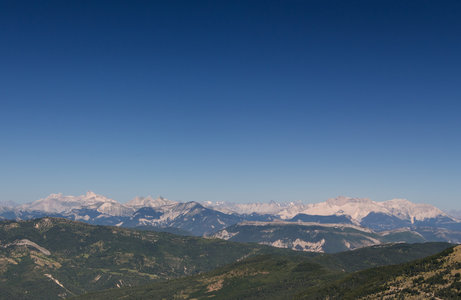 Randonnée Sapinière de Sarcena - Laup Froid, Sommets- vue d’ensemble
