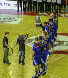 France - Belgique à Rouen  (juillet 2014), La Marseillaise