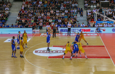 France - Belgique à Rouen  (juillet 2014), Lancer  franc
