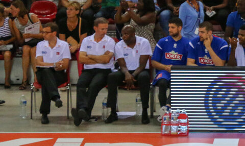 France - Belgique à Rouen  (juillet 2014), Vincent Collet et ses assistants