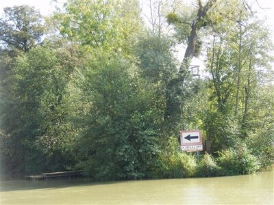 Déjeuner promenade sur la marne à Cumières le 19 Octobre 2014, L'ILE AUX ANES