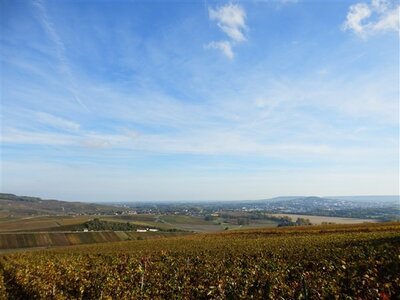 Déjeuner promenade sur la marne à Cumières le 19 Octobre 2014, POINT DE VUE HAUTVILLERS