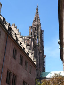 Strasbourg 2 septembre 2010, 76_Cath?drale_fleche_oeuvre_notre_dame