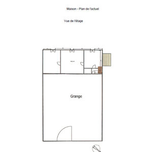 Maison - Plans, 3 Etage avant