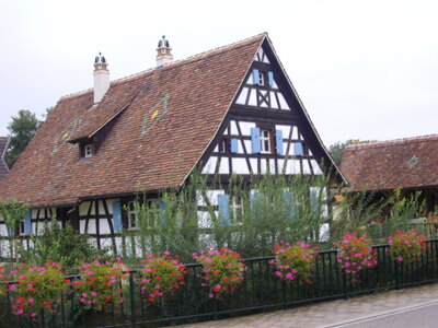 Christiane, Maison typique Stetten