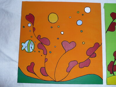 TABLEAU MARIE, deco noel 041