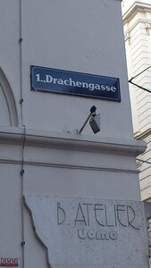 Vienne Décembre 2014 / Stadt, la_ruelle_aux_dragons 